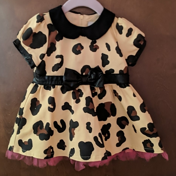 Harajuku Mini Leopard Print Party Dress 